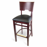 JustChair Manufacturing W70730-PS-BVS Bar Stool, Indoor