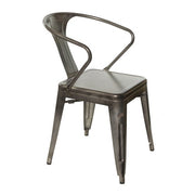 JustChair Manufacturing G42518A Chair, Armchair, Stacking, Outdoor