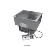 Delfield N8681P 6-Pan Drop-In Hot/Cold Food Well | 1/3 HP