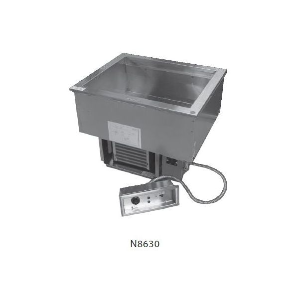 Delfield N8681P 6-Pan Drop-In Hot/Cold Food Well | 1/3 HP
