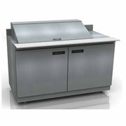 Delfield ST4460NP-12M 60" Mega Top 2-Door Refrigerated Sandwich Prep Table | (12) 1/6 Pan Capacity