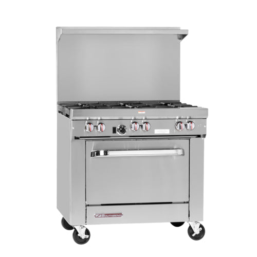 Southbend S-Series S36D 36" Gas Range w/ 6-Burners & Standard Oven