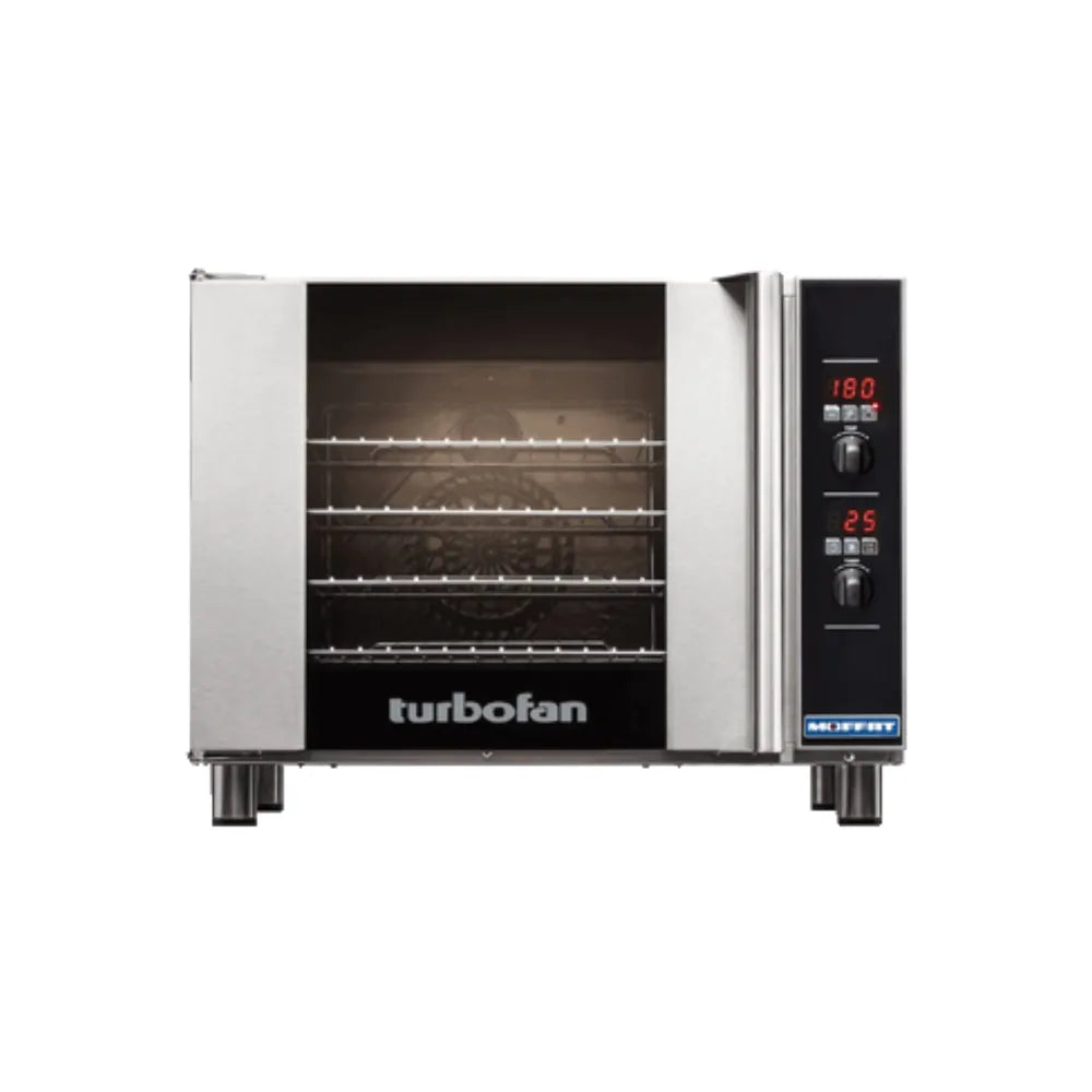 Moffat Turbofan E31D4 Half Size Electric Convection Oven | 208 Volt