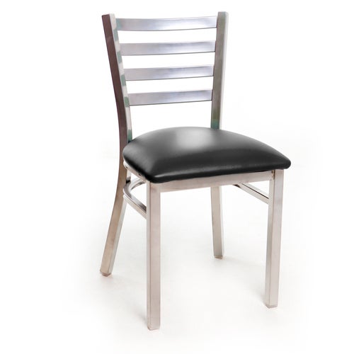 JustChair Manufacturing M20118-SIL-BVS-LOOSE Chair, Side, Indoor