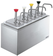 Server 82830 4 Pump Serving Station Topping Dispenser