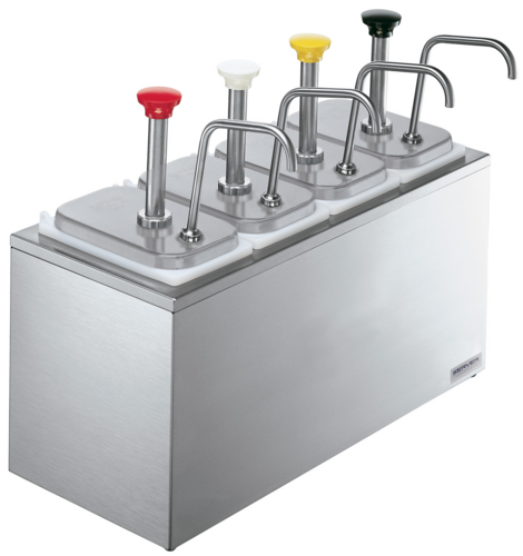 Server 82830 4 Pump Serving Station Topping Dispenser