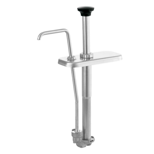 Server 85340 Stainless Steel Condiment Pump For 2 qt. Slim Fountain Jar