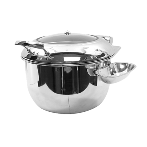 Tablecraft CW40182 Round Induction Soup Chafing Dish | 11 Qt.