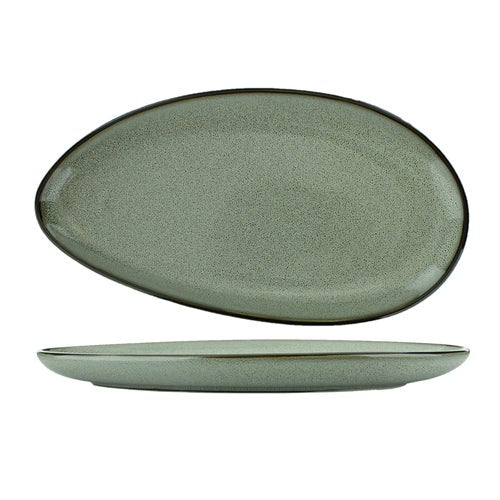 International Tableware LU-12-AS 10" x 5-1/2" Platter | Case of 24