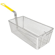 Winco FB-40 17" x 8-3/8" Nickel Plated Fry Basket