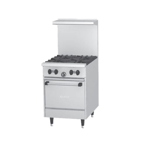 Garland/US Range X24-4L Range, 24" Restaurant, Gas