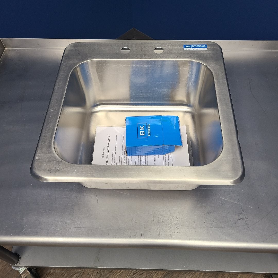 BK Resources DDI-1614824 1 Compartment Drop-In Sink (Floor Model 1)