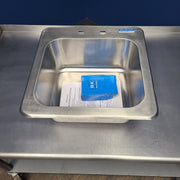BK Resources DDI-1614824 1 Compartment Drop-In Sink (Floor Model 1)