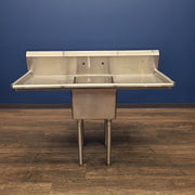 John Boos 1PB1618-2D18 1 Compartment Sink w/ Drainboards (Floor Model 2D18)