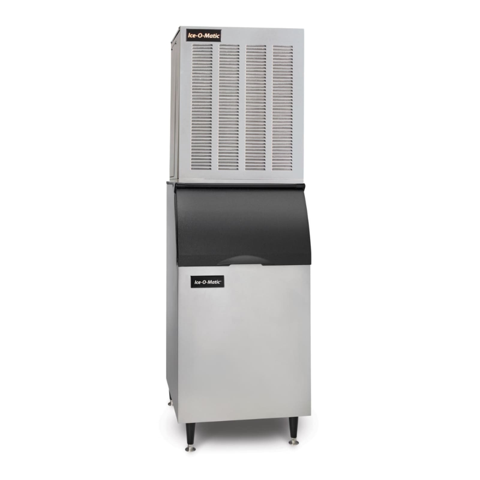 Ice-O-Matic GEM0450A+B42PS 464 lb. Air Cooled Pearl Ice Machine Head w/ 351 lb. Ice Bin