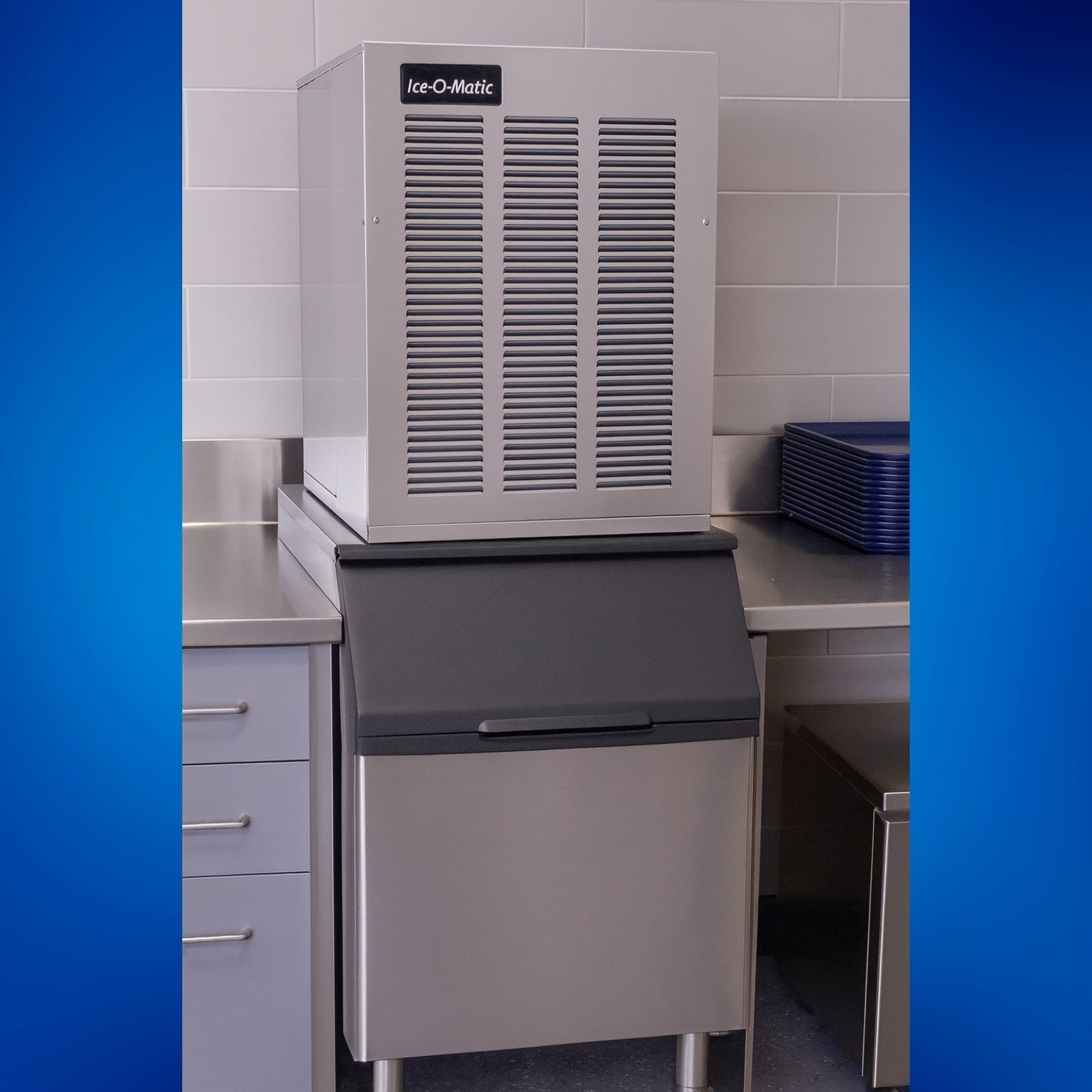 Ice-O-Matic GEM0650A 740 lb. Air Cooled Pearl Ice Machine Head