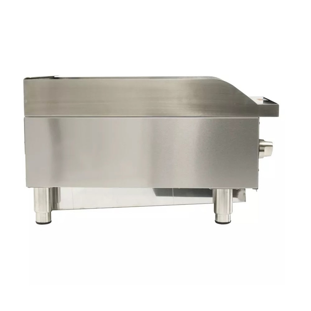 Globe GCB15G-CR 15" Cast Iron Radiant Gas Charbroiler | 40,000 BTU