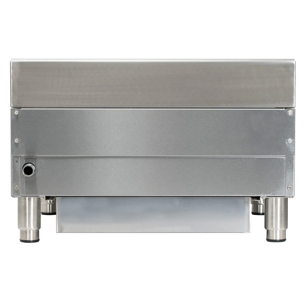 Globe GCB24G-SR 24" Stainless Steel Radiant Gas Charbroiler | 80,000 BTU