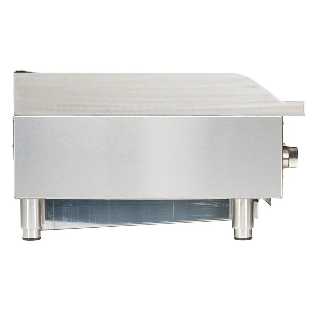 Globe GCB36G-SR 36" Stainless Steel Radiant Gas Charbroiler | 120,000 BTU