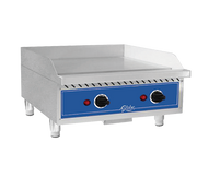 Globe GEG24 24" Thermostatic Electric Griddle w/ 1/2" Plate | 208/240V