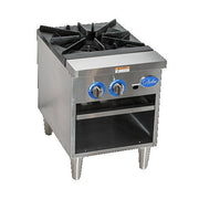 Globe GSP18G 18" Single Gas Stock Pot Range | 100,000 BTU