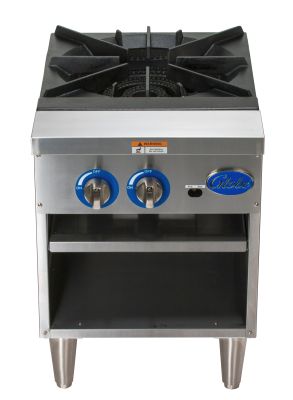 Globe GSP18G 18" Single Gas Stock Pot Range | 100,000 BTU