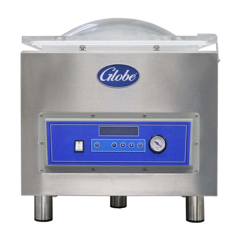 Globe GVP20A Vacuum Packaging Machine w/ 16.5" Seal Bar | Advanced 20 m3/h Pump Capacity