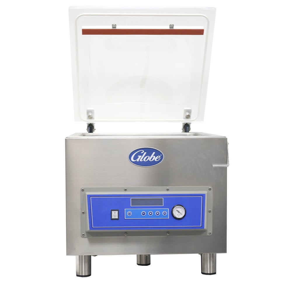 Globe GVP20A Vacuum Packaging Machine w/ 16.5" Seal Bar | Advanced 20 m3/h Pump Capacity