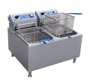 Globe PF32E 32 Lb. Electric Countertop Fryer | 208/240V