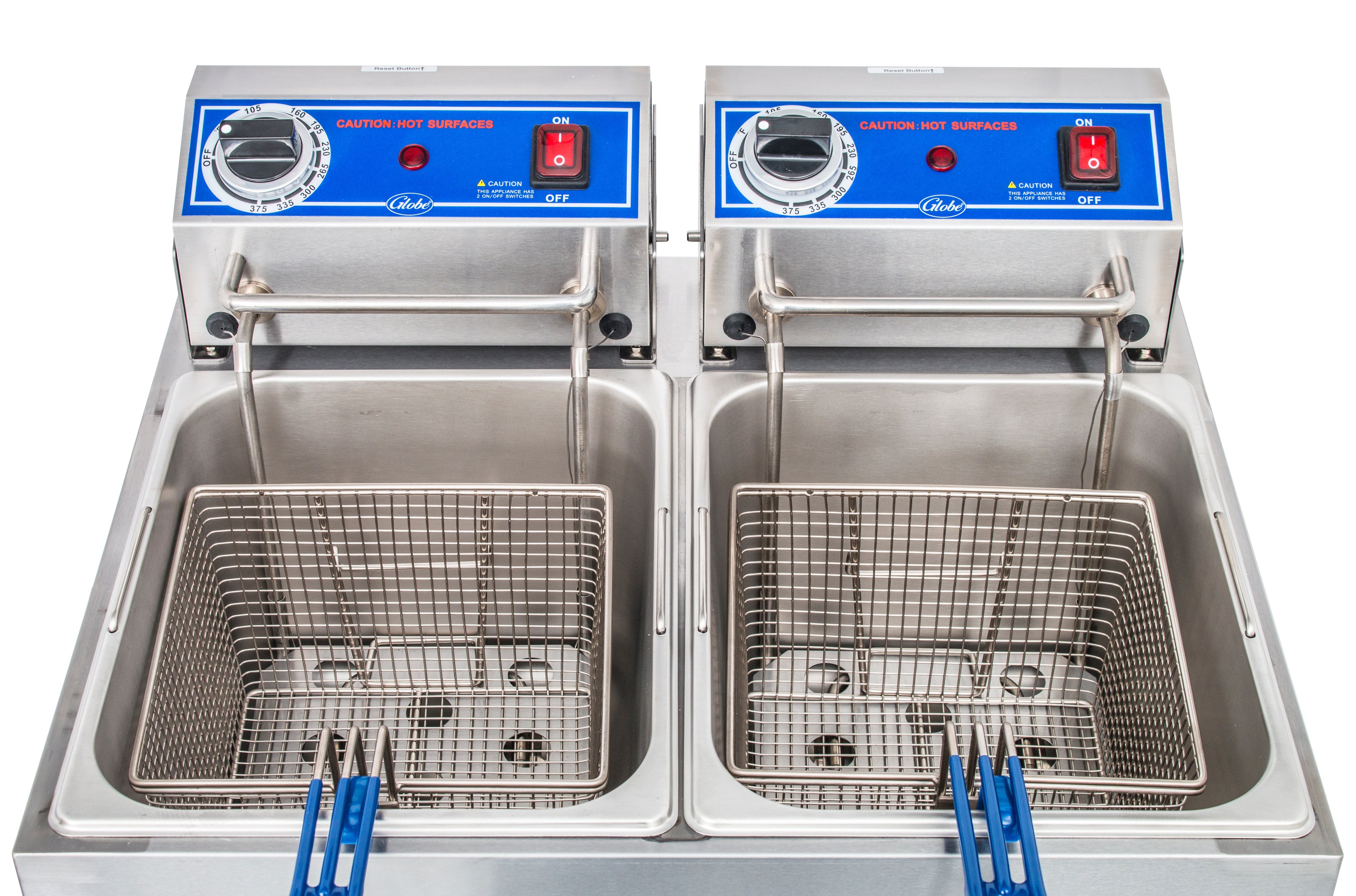 Globe PF32E 32 Lb. Electric Countertop Fryer | 208/240V