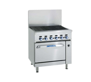 Imperial Range IR-48BR-XB-126 48" Charbroiler Gas Range w/ Standard Oven | 155,000 BTU