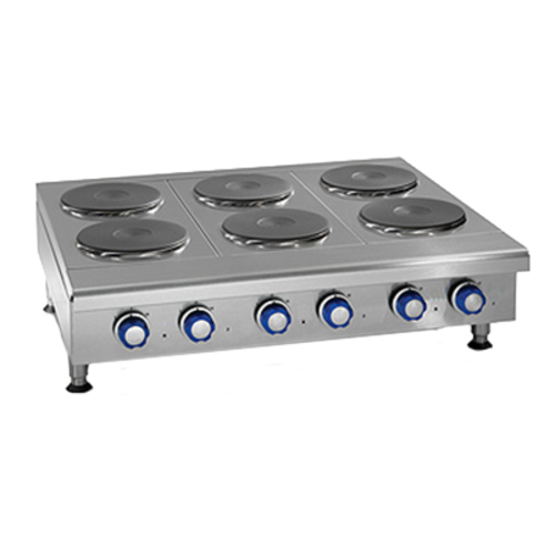 Imperial Range IHPA-2-12-E Countertop 2-Burner Electric Hot Plate | 208/240V