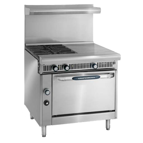 Imperial Range IHR-3HT-3-XB Heavy Duty Gas Range