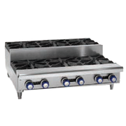 Imperial Range IHPA-8-48SU Countertop 8-Burner Gas Hot Plate | 256,000 BTU