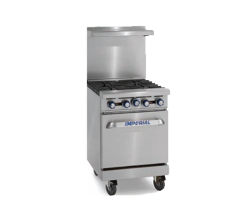 Imperial Range IR-G24-XB Pro Series 24" Griddle Gas Range w/ Open Cabinet Base | 40,000 BTU