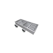 Hatco HWBI-4D 4-Pan Drop-In Hot Food Well w/Drain | 4815 Watts