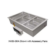 Hatco HWBI-3 3-Pan Drop-In Hot Food Well | 3615 Watts