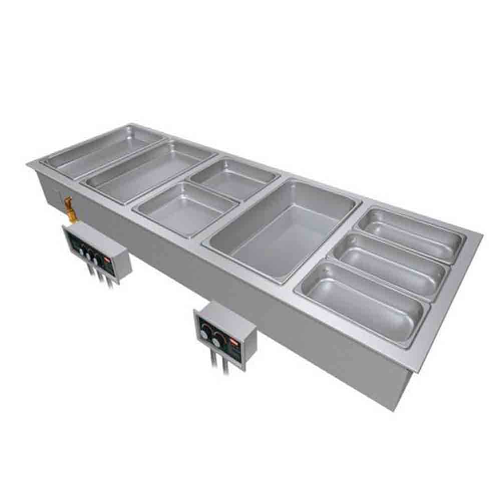 Hatco HWBI-5D 5-Pan Drop-In Hot Food Well w/Drain | 6015 Watts