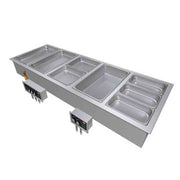 Hatco HWBI-5D 5-Pan Drop-In Hot Food Well w/Drain | 6015 Watts