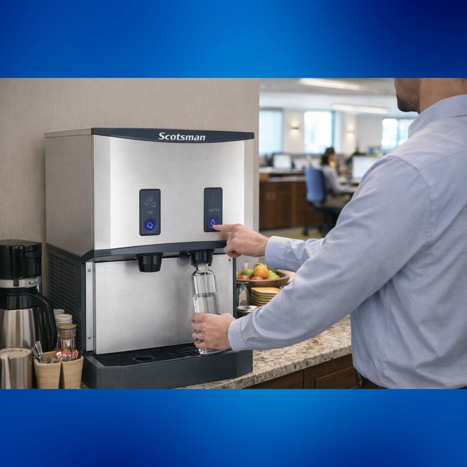Scotsman HID525ABX-1 Ice Maker Dispenser, Nugget-Style