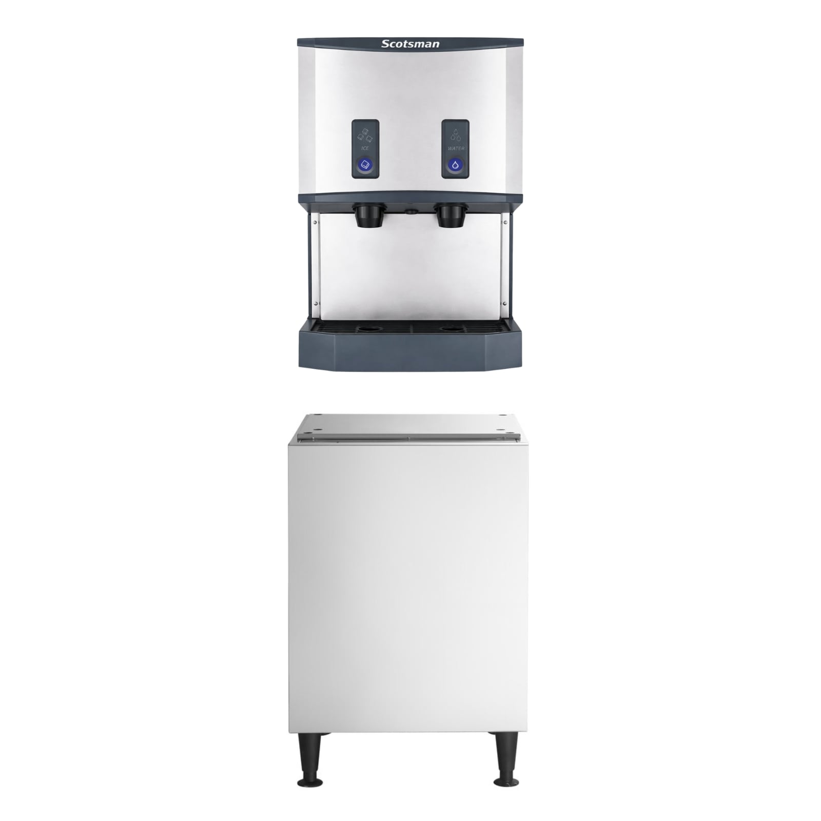 Scotsman HID525AX-1+HST21B-A Ice Maker Dispenser, Nugget-Style