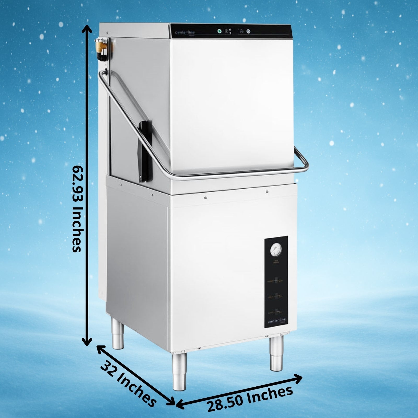 Hobart CDL-1 Door Type Dishwasher | Shop with Burkett