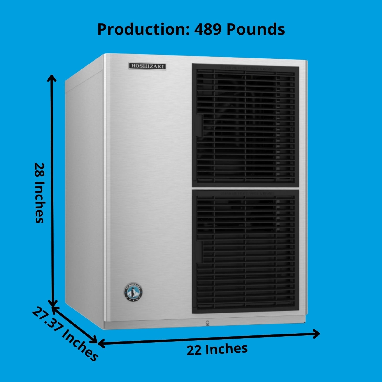 Hoshizaki KM-350MAJ Ice Maker Cube-Style