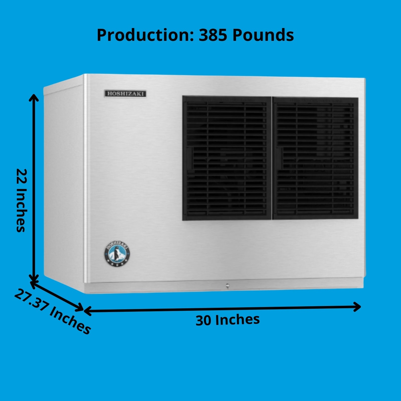 Hoshizaki KML-325MAJ Ice Maker Cube-Style