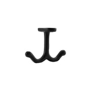 House of Antique Hardware R-010HU-IH-04-BPC Cast-Iron Double Hook (Closeout)