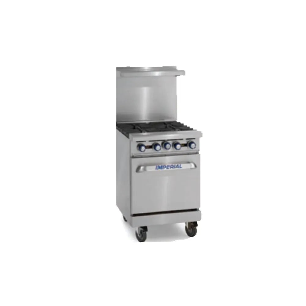 Imperial IR-4-E Pro Series 24" 4 Burner Electric Range w/ Standard Oven | 208/240v