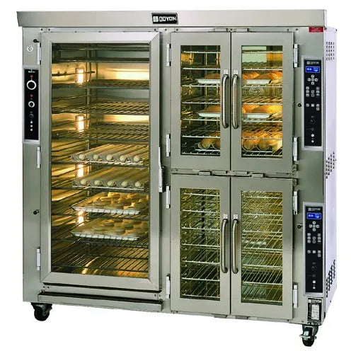 Doyon JAOP14 Electric Dual Section Jet Air Oven Proofer Combo | (14) 18" x 26" Pan Capacity