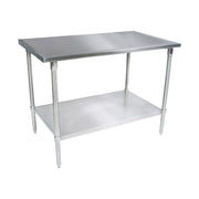 John Boos ST4-30108GSK 108" Stainless Steel Work Table (Closeout)