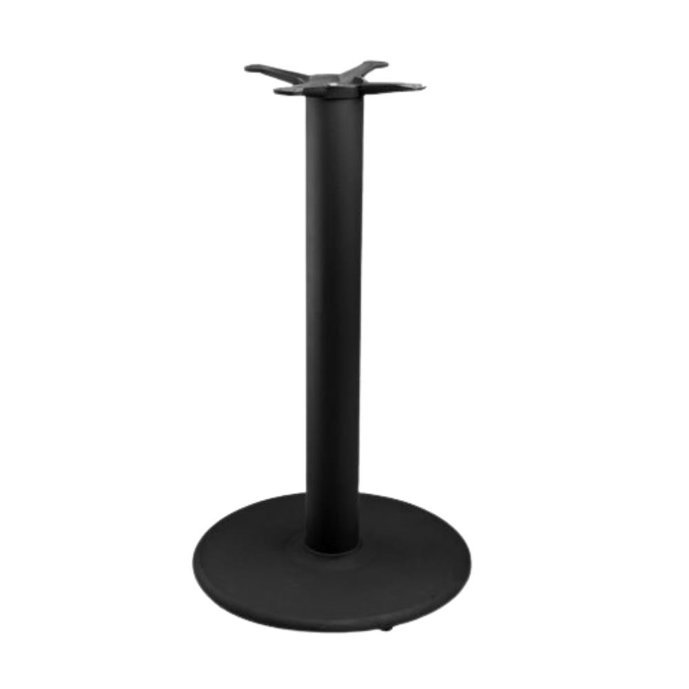 JustChair TBX24R-40 Metal Bar Height Round Base Table Base | (Closeout)