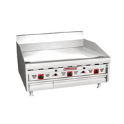 Magikitch'n MKG-36ST 36" Thermostatic Gas Griddle | 90,000 BTU